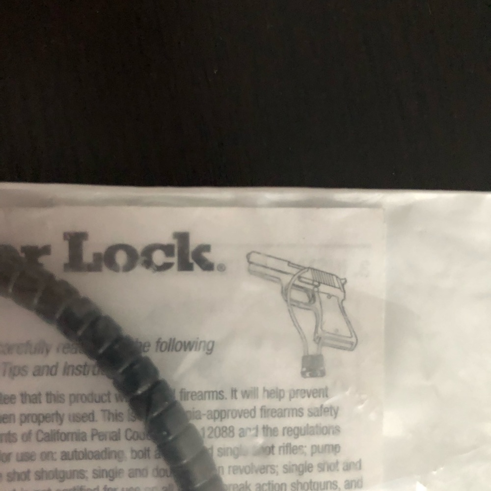 Master Lock for Gun Safety - Picture 2 of 3